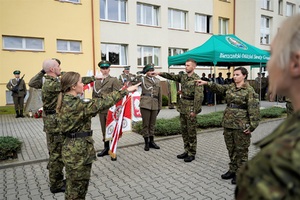Uroczystość w komendzie BiOSG 