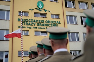 Uroczystość w komendzie BiOSG 