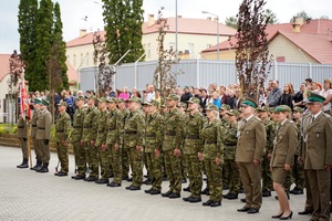 Uroczystość w komendzie BiOSG 