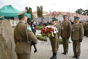 Uroczystość w komendzie BiOSG 