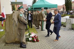 Uroczystość w komendzie BiOSG 