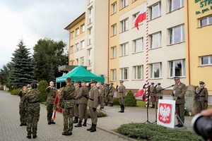 Uroczystość w komendzie BiOSG 