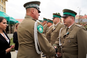 Uroczystość w komendzie BiOSG 