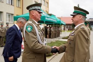 Uroczystość w komendzie BiOSG 