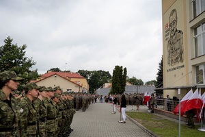 Uroczystość w komendzie BiOSG 