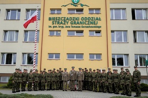 Uroczystość w komendzie BiOSG 