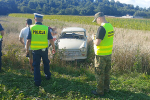Wypadek w miejscowości Zabłotce 