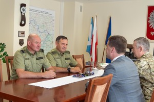 spotkanie w komendzie BiOSG w Przemyślu 