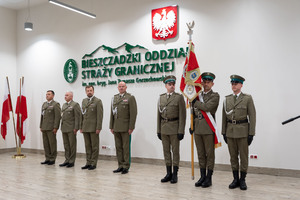 Uroczystość mianowania na stopnie młodszego chorążego SG oraz kaprala SG 