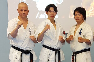 mjr SG Artur Krytak funkcjonariusz z pasją do karate 