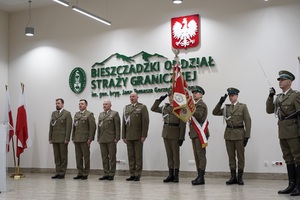 uroczystość w komendzie BiOSG 