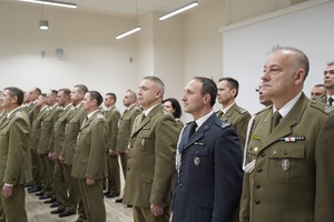 uroczystość w komendzie BiOSG 