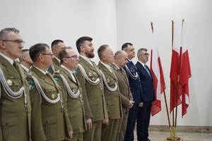 uroczystość w komendzie BiOSG 