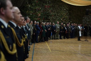 wigilia służb mundurowych z Podkarpacia 