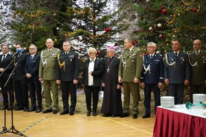 wigilia służb mundurowych z Podkarpacia 