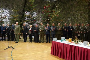 wigilia służb mundurowych z Podkarpacia 