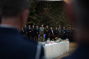 wigilia służb mundurowych z Podkarpacia 