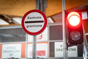 Znak: kontrola graniczna 