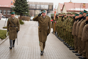 Ślubowanie nowo przyjętych funkcjonariuszy w BiOSG 