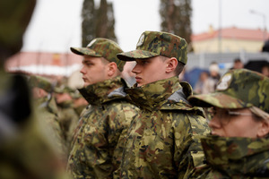 Ślubowanie nowo przyjętych funkcjonariuszy w BiOSG 