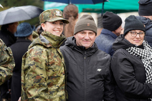 Ślubowanie nowo przyjętych funkcjonariuszy w BiOSG 