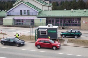 Kontrola graniczna w Barwinku 