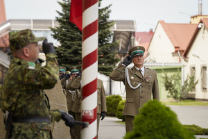 Uroczystość z okazji Święta Flagi w BiOSG 