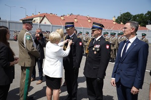 Uroczystośc w Komendzie BiOSG