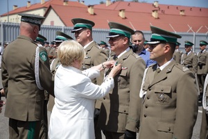 Uroczystośc w Komendzie BiOSG