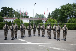 uroczystość w komendzie BiOSG