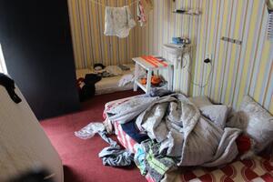 pomieszczenie w pojeździe ewakuacyjnym