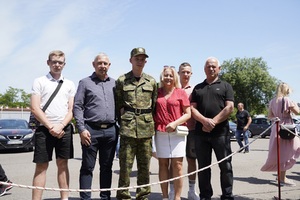 uroczystość ślubowania w komendzie BiOSG
