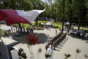 uroczystości na Kalwarii Pacławskiej