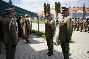 uroczystość przekazania obowiązków Komendanta BiOSG