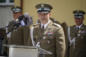 uroczystość przekazania obowiązków Komendanta BiOSG