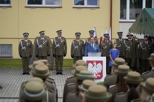 uroczystość przekazania obowiązków Komendanta BiOSG