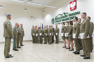 Awanse w korpusie chorążych w BiOSG