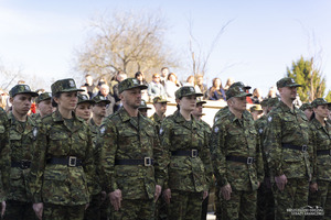 Uroczystość ślubowania w komendzie BiOSG Uroczystość ślubowania w komendzie BiOSG