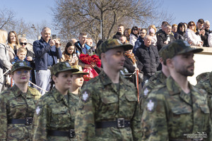 Uroczystość ślubowania w komendzie BiOSG Uroczystość ślubowania w komendzie BiOSG