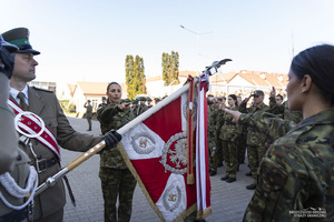 Uroczystość ślubowania w komendzie BiOSG Uroczystość ślubowania w komendzie BiOSG