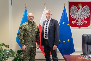 wizyta oficera łącznikowego z Niemiec wizyta oficera łącznikowego z Niemiec