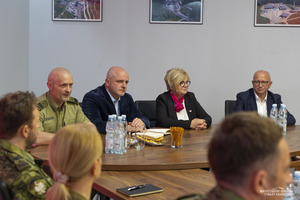 wizyta delegacji w Korczowej wizyta delegacji w Korczowej