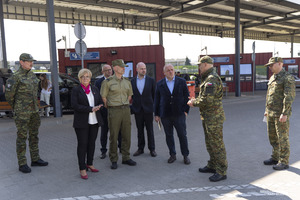 wizyta delegacji w Korczowej wizyta delegacji w Korczowej