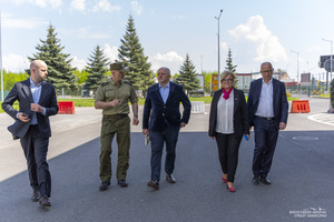 wizyta delegacji w Korczowej wizyta delegacji w Korczowej