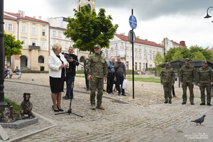 uroczystość odsłonięcia niedźwiadka uroczystość odsłonięcia niedźwiadka