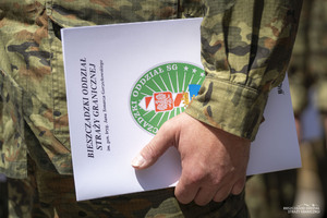 Wręczenie aktów mianowania na stopień kaprala SG w BiOSG