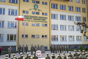Wręczenie aktów mianowania na stopień kaprala SG w BiOSG