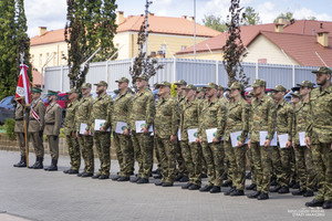 Wręczenie aktów mianowania na stopień kaprala SG w BiOSG