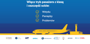 grafika kampanii "włącz tryb pasażera z klasą" grafika kampanii &quot;włącz tryb pasażera z klasą&quot;