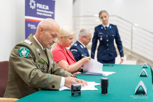 Straż Graniczna i Policja z Podkarpacia podpisała porozumienie z 11 szkołami średnimi